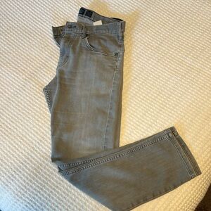 Patagonia iron clad straight stretch jeans 32x30 grey